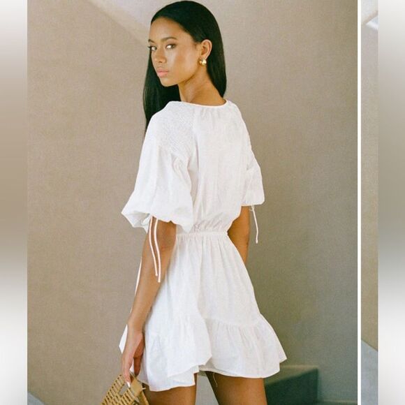 Sabo Skirt Anouk Dress in White - Picture 8 of 11